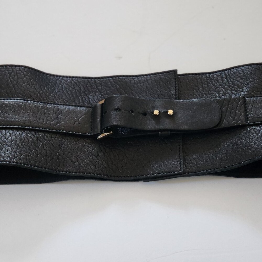J Brand Leather (Lamb) Waist Cinched Belt - Vintage-Size Small-Brand New
